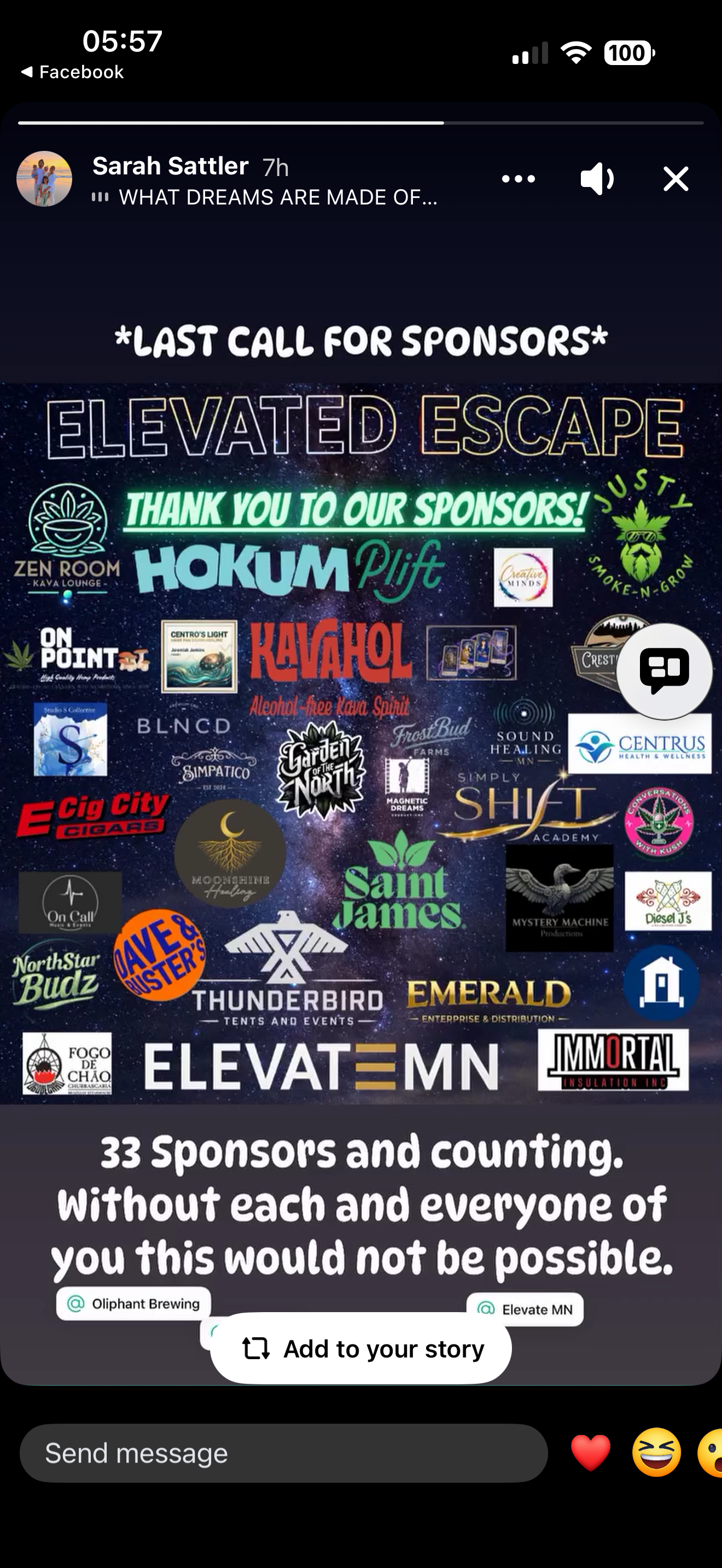 Shoutout to ALL our 2026 Sponsors!! We couldn’t have done this without you!!