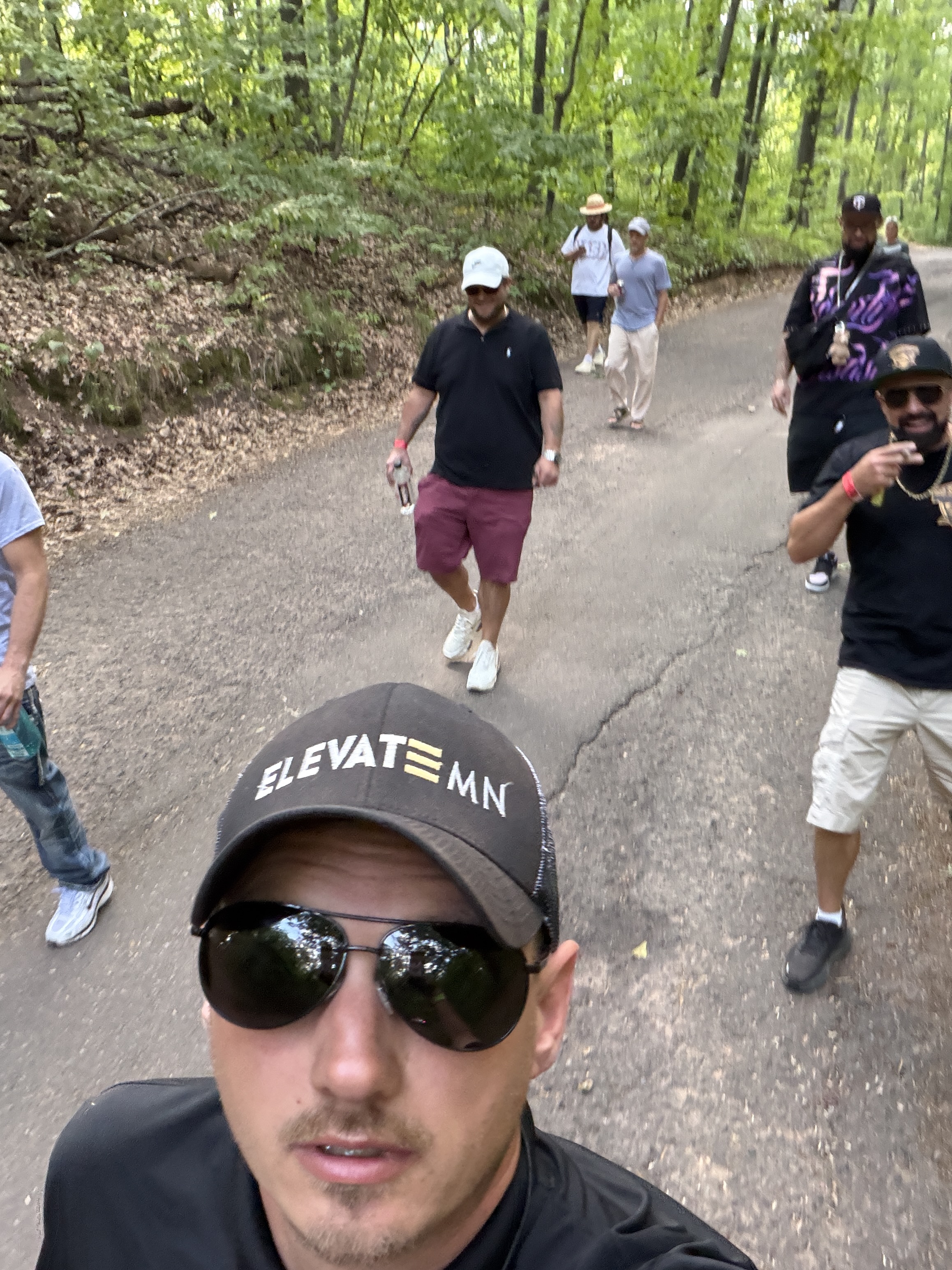 Hike down to the River with Friends!!